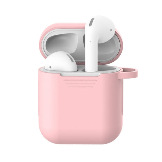 7 PCS Drahtlose Kopfhörer Stoßfeste Silikon-Schutzhülle für Apple AirPods 1 / 2