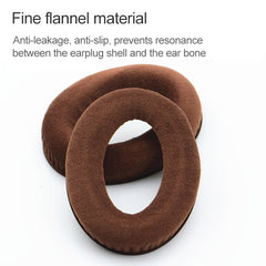 2 PCS For Sennheiser HD515 / HD555 / HD595 / HD598 / HD558 / PC360 Flannel Earphone Cushion Cover Earmuffs Replacement Earpads with Tone Tuning Cotton