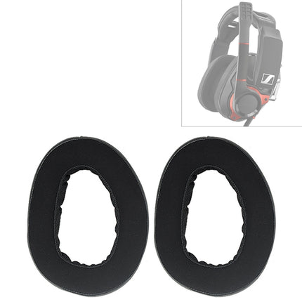 2 PCS For Sennheiser GSP 600 Headphone Cushion Sponge Cover Earmuffs Replacement Earpads, For Sennheiser GSP 600(Earmuff)