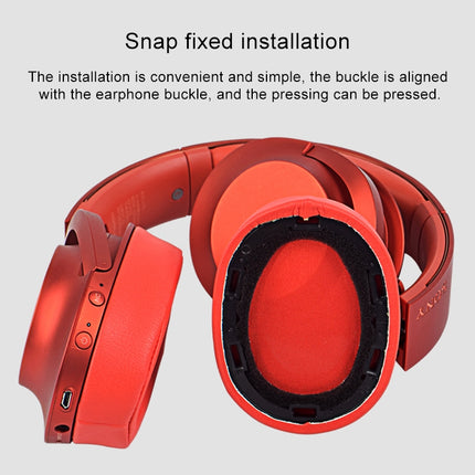 2pcs Sponge Headphone Protective Case for Sony MDR-100ABN / WH-H900N