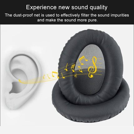 2pcs Sponge Headphone Protective Case for Sony WH-CH700N