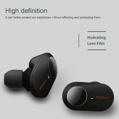 For Sony WF-1000XM3 Bluetooth Earphone Transparent Protective Sticker