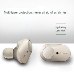 For Sony WF-1000XM3 Bluetooth Earphone Transparent Protective Sticker