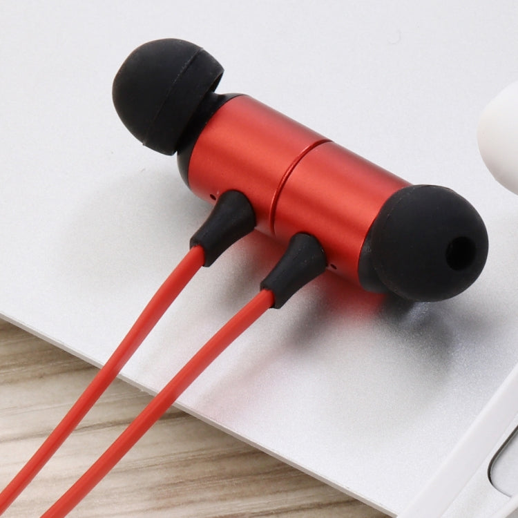 Auriculares Bluetooth V5.0 con absorción magnética para deportes portátiles MG-G22, compatible con tarjeta TF