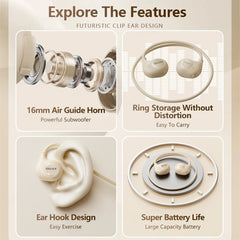 Lenovo XT95II Bluetooth 5.3 Air Conduction Bluetooth Earphone, XT95 Max