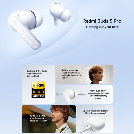 Original Xiaomi Redmi Buds 5 Pro Wireless Bluetooth Earphone