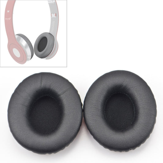 2 PCS For Beats Solo HD / Solo 1.0 Headphone Protective Leather Cover Sponge Earmuffs, Black, Green, Grey, Red, White, Blue