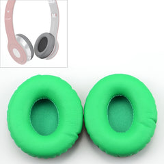 2 protectores de cuero con esponja para auriculares Beats Solo HD/Solo 1.0, color negro, verde, gris, rojo, blanco y azul