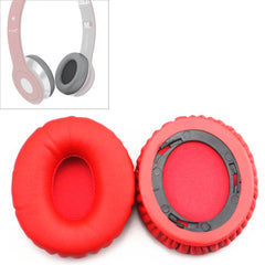 2 protectores de cuero con esponja para auriculares Beats Solo HD/Solo 1.0, color negro, verde, gris, rojo, blanco y azul