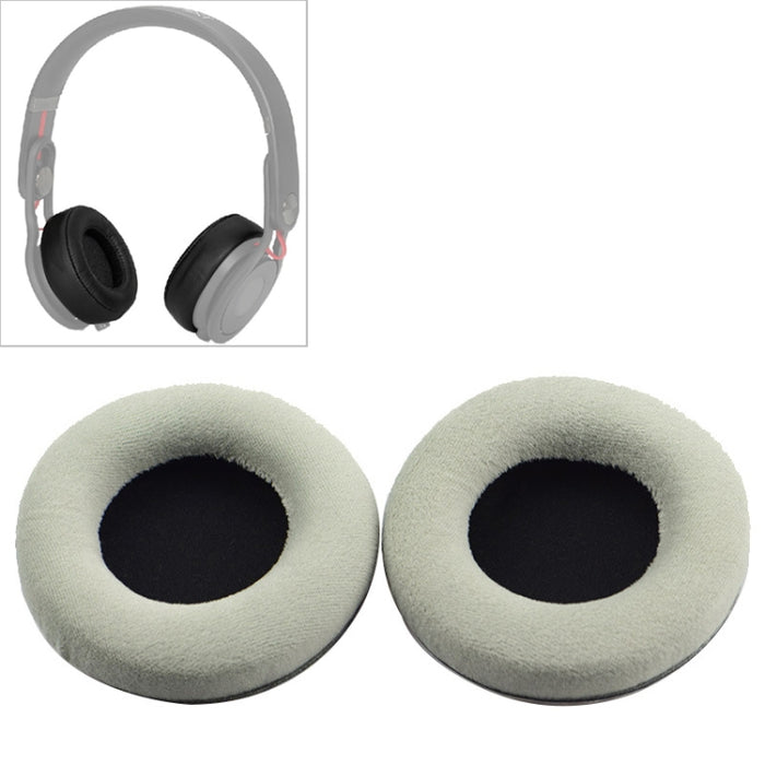 2 PCS For Steelseries Siberia V2 / V1 Frost Blue Orange Net Version Headphone Protective Cover Earmuffs, Grey Flannel Version, Black Flannel Version, Orange Net Version