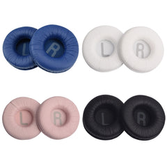 2 piezas para JBL Tune 600BTNC / T500BT / T450BT, almohadillas de repuesto para auriculares con malla, color negro rana, rosa rana, azul rana, blanco rana