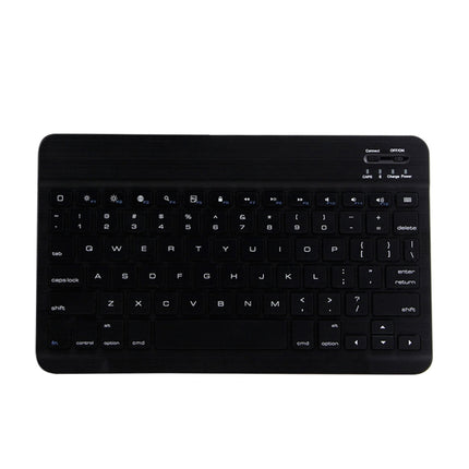 1130B Detachable Bluetooth 3.0 ABS Brushed Texture Keyboard + Lambskin Texture Leather Tablet Case for iPad Pro 11 inch (2018), with Three-gear Adjustment / Magnetic / Sleep Function, 1130B