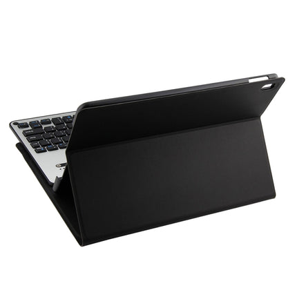 FT-1039B Detachable Bluetooth 3.0 Aluminum Alloy Keyboard + Lambskin Texture Leather Tablet Case for iPad Pro 10.5 inch / iPad Air (2019), with Water Repellent / Three-gear Angle Adjustment / Magnetic / Sleep Function, FT-1039B