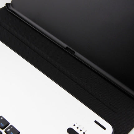 FT-1039B Detachable Bluetooth 3.0 Aluminum Alloy Keyboard + Lambskin Texture Leather Tablet Case for iPad Pro 10.5 inch / iPad Air (2019), with Water Repellent / Three-gear Angle Adjustment / Magnetic / Sleep Function, FT-1039B