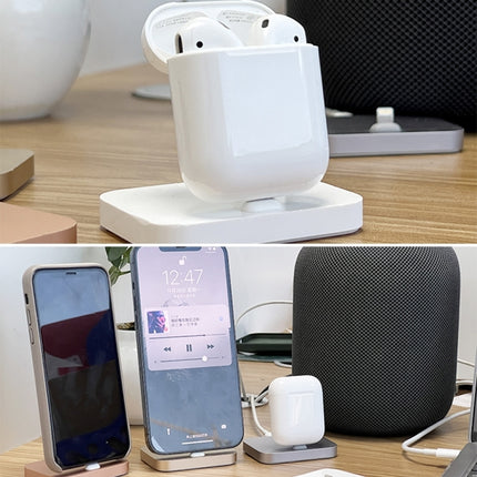8-poliges Stouch-Aluminium-Desktop-Station-Dock-Ladegerät für iPhone