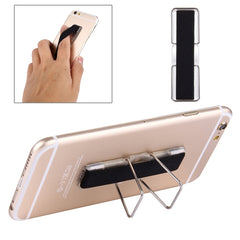 2 in 1 Adjustable Universal Mini Adhesive Holder Stand + Slim Finger Grip, Size: 7.3 x 2.2 x 0.3 cm