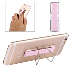 2 in 1 Adjustable Universal Mini Adhesive Holder Stand + Slim Finger Grip, Size: 7.3 x 2.2 x 0.3 cm