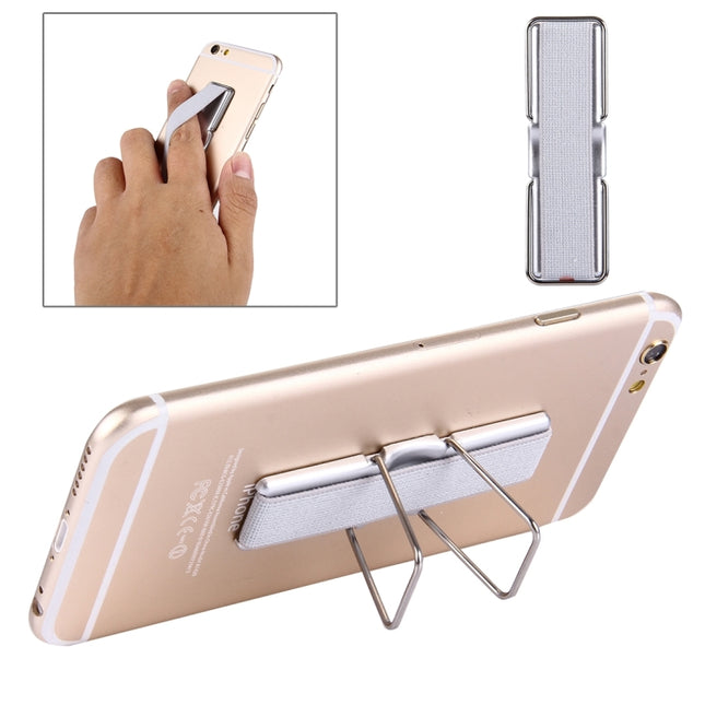 Soporte adhesivo mini universal ajustable 2 en 1 + agarre fino para los dedos, tamaño: 7,3 x 2,2 x 0,3 cm