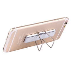 2 in 1 Adjustable Universal Mini Adhesive Holder Stand + Slim Finger Grip, Size: 7.3 x 2.2 x 0.3 cm