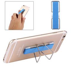 2 in 1 Adjustable Universal Mini Adhesive Holder Stand + Slim Finger Grip, Size: 7.3 x 2.2 x 0.3 cm