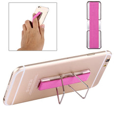 2 in 1 Adjustable Universal Mini Adhesive Holder Stand + Slim Finger Grip, Size: 7.3 x 2.2 x 0.3 cm