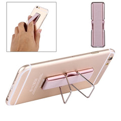 2 in 1 Adjustable Universal Mini Adhesive Holder Stand + Slim Finger Grip, Size: 7.3 x 2.2 x 0.3 cm