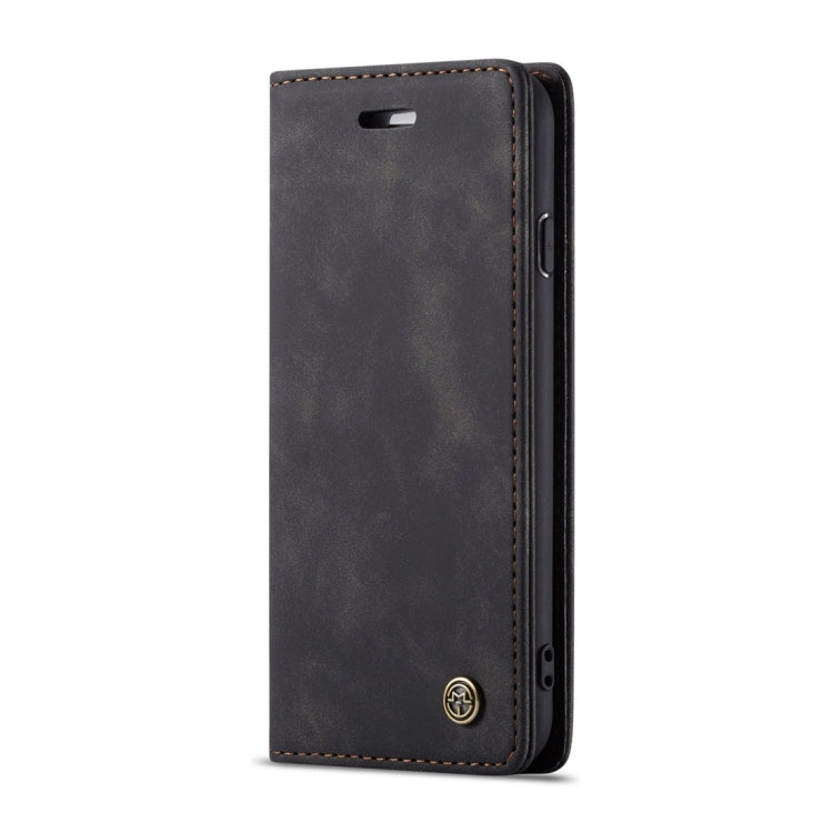 CaseMe-013 Funda de cuero multifuncional con tapa horizontal esmerilada retro para iPhone 6/6s, con ranura para tarjetas, soporte y billetera, para iPhone 6/6s