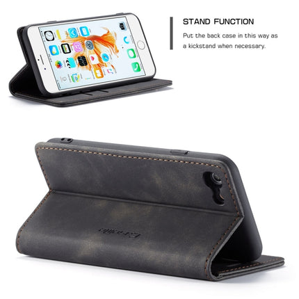 CaseMe-013 Multifunktionale Retro Frosted Horizontal Flip Lederhülle für iPhone 6 / 6s, mit Kartensteckplatz &amp; Halter &amp; Geldbörse, für iPhone 6 / 6s