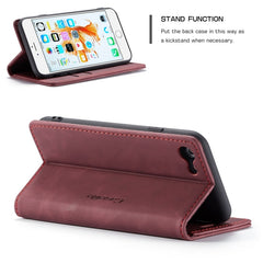 CaseMe-013 Multifunktionale Retro Frosted Horizontal Flip Lederhülle für iPhone 6 / 6s, mit Kartensteckplatz &amp; Halter &amp; Geldbörse, für iPhone 6 / 6s
