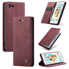 CaseMe-013 Multifunktionale Retro Frosted Horizontal Flip Lederhülle für iPhone 6 / 6s, mit Kartensteckplatz &amp; Halter &amp; Geldbörse, für iPhone 6 / 6s