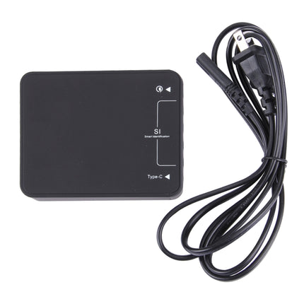 Q8118 1 Quick Charge 3.0 + 4 Smart Identification USB + 1 USB-C / Typ-C 3.1 Desktop-USB-Ladegerät