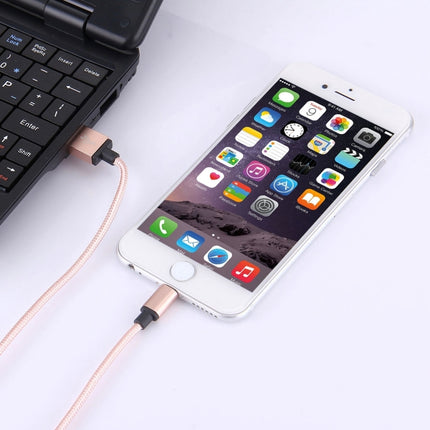 1 m langes Daten-/Ladekabel mit 58 Adern, 8-polig, Metallkopf, USB 2.0