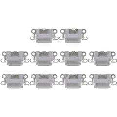 10 PCS Charging Port Connector for iPhone 6 / 6S, For iPhone 6 / 6S, For iPhone 6 / 6S (Light Grey)