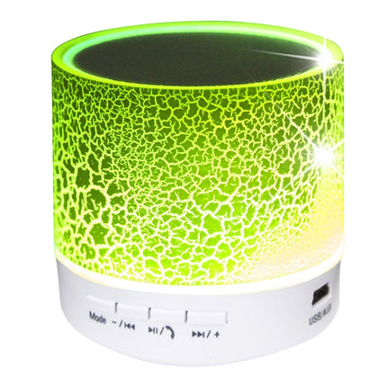 Mini altavoz estéreo portátil A9 con Bluetooth, luz LED, micrófono incorporado, compatible con llamadas manos libres y tarjeta TF