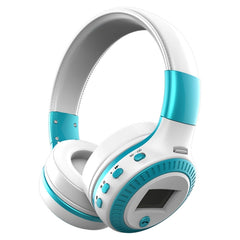 Auriculares estéreo con Bluetooth y diadema plegable Zealot B19 con pantalla para iPhone, Galaxy, Huawei, Xiaomi, LG, HTC y otros teléfonos inteligentes