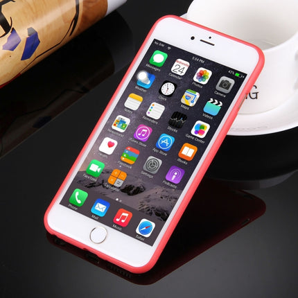 For iPhone 6 & 6s Solid Color TPU Protective Case Without Round Hole