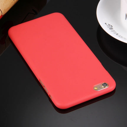 For iPhone 6 & 6s Solid Color TPU Protective Case Without Round Hole
