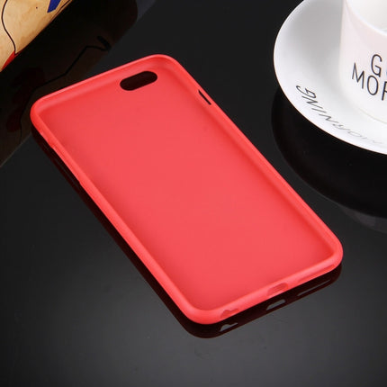 For iPhone 6 & 6s Solid Color TPU Protective Case Without Round Hole