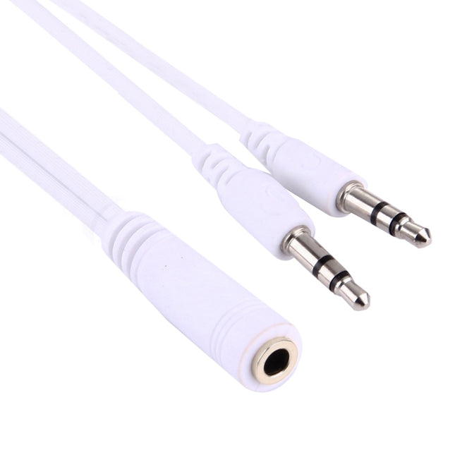 1M Hi-Fi AUX Audio Cable 3.5mm Dual Male to Female Plug Jack Stereo Audio Wire for iPhone, iPad, Samsung, MP3, MP4, Sound Card, TV, Radio-recorder, Car Bluetooth Speacker, Computer, etc