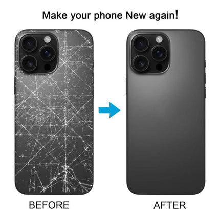 For iPhone 16 Pro Max Original Glass Battery Back Cover with Camera Lens Cover + MagSafe Magnet, For iPhone 16 Pro Max(Original with MagSafe)