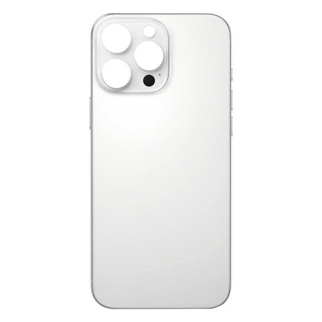 For iPhone 16 Pro Easy Replacement Big Camera Hole Glass Back Battery Cover, For iPhone 16 Pro(Not Disassemble)