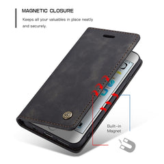 CaseMe-013 Multifunctional Retro Frosted Horizontal Flip Leather Case for iPhone 6 Plus / 6s Plus, with Card Slot & Holder & Wallet, For iPhone 6 Plus / 6s Plus