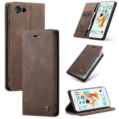 CaseMe-013 Multifunctional Retro Frosted Horizontal Flip Leather Case for iPhone 6 Plus / 6s Plus, with Card Slot & Holder & Wallet, For iPhone 6 Plus / 6s Plus