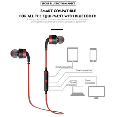 AWEI A960BL Wireless Sport Bluetooth Earphone with Wire Control, Support Handfree Call