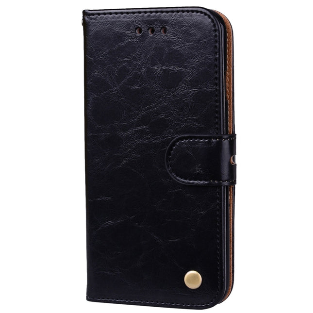 Für iPhone 6 Plus &amp; 6s Plus Business Style Ölwachstextur Horizontal Flip Ledertasche mit Halter &amp; Kartenfächern &amp; Geldbörse, für iPhone 6P &amp; 6sP