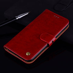 For iPhone 6 Plus & 6s Plus Business Style Oil Wax Texture Horizontal Flip Leather Case with Holder & Card Slots & Wallet, For iPhone 6P & 6sP