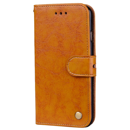 Für iPhone 6 Plus &amp; 6s Plus Business Style Ölwachstextur Horizontal Flip Ledertasche mit Halter &amp; Kartenfächern &amp; Geldbörse, für iPhone 6P &amp; 6sP