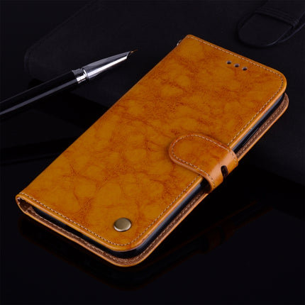 Für iPhone 6 Plus &amp; 6s Plus Business Style Ölwachstextur Horizontal Flip Ledertasche mit Halter &amp; Kartenfächern &amp; Geldbörse, für iPhone 6P &amp; 6sP