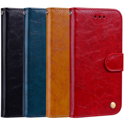 Für iPhone 6 Plus &amp; 6s Plus Business Style Ölwachstextur Horizontal Flip Ledertasche mit Halter &amp; Kartenfächern &amp; Geldbörse, für iPhone 6P &amp; 6sP