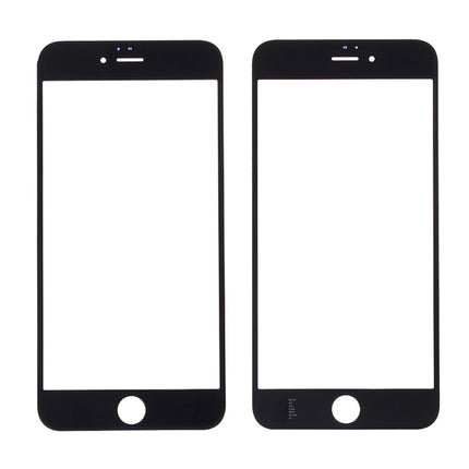 5 PCS Black + 5 PCS White for iPhone 6s & 6 Front Screen Outer Glass Lens, 5 Black 5 White for i6s